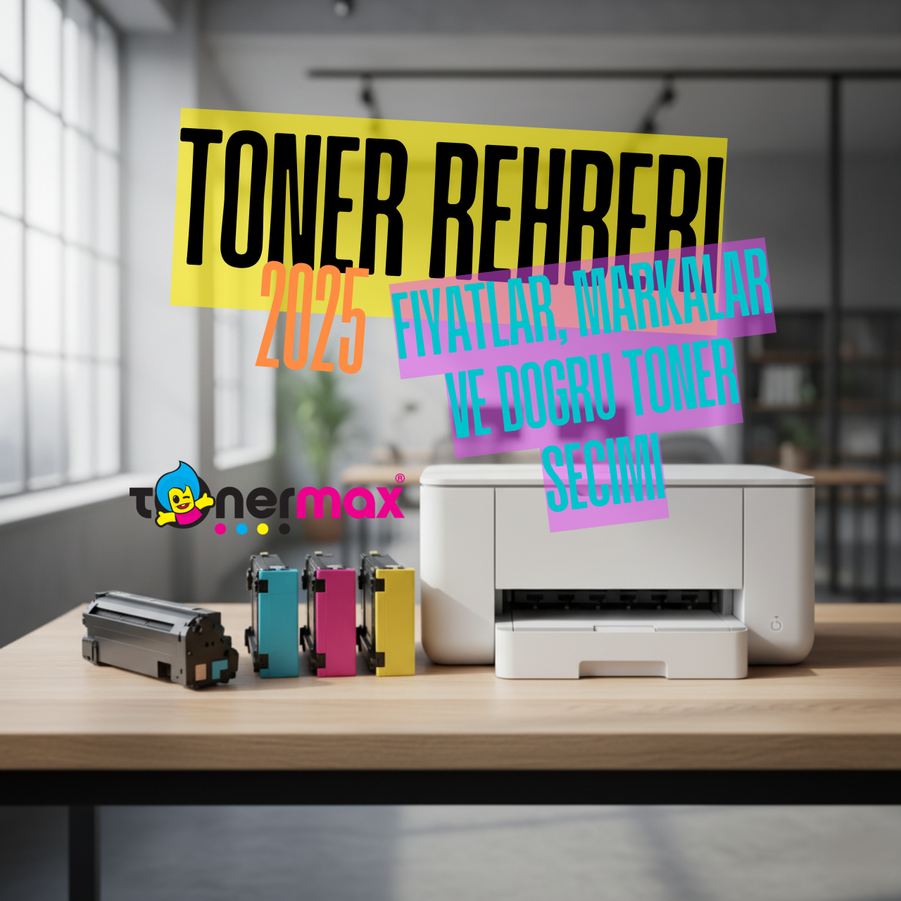 Toner Rehberi: Fiyatlar, Markalar ve Doğru Toner Seçimi 2025