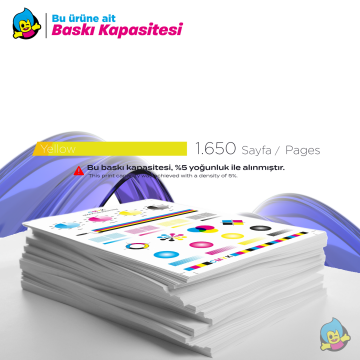 HP 938e / 4S6Y1PE Sarı Orjinal Kartuş - Yüksek Kapasiteli / HP OfficeJet Pro 9720 / 9730 / 9110b / 9120b / 9130b