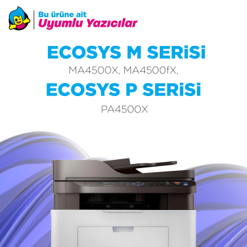 Kyocera TK-3400 Muadil Toner 4'lü Paket / ECOSYS MA4500fx / ECOSYS MA4500x / PA4500x