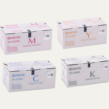 Kyocera TK-5240 Set Orijinal Toneri / Ecosys M5526 / P5026