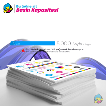 Hp 411X - CF411X Muadil Toner Mavi / M377 / M452 / M477