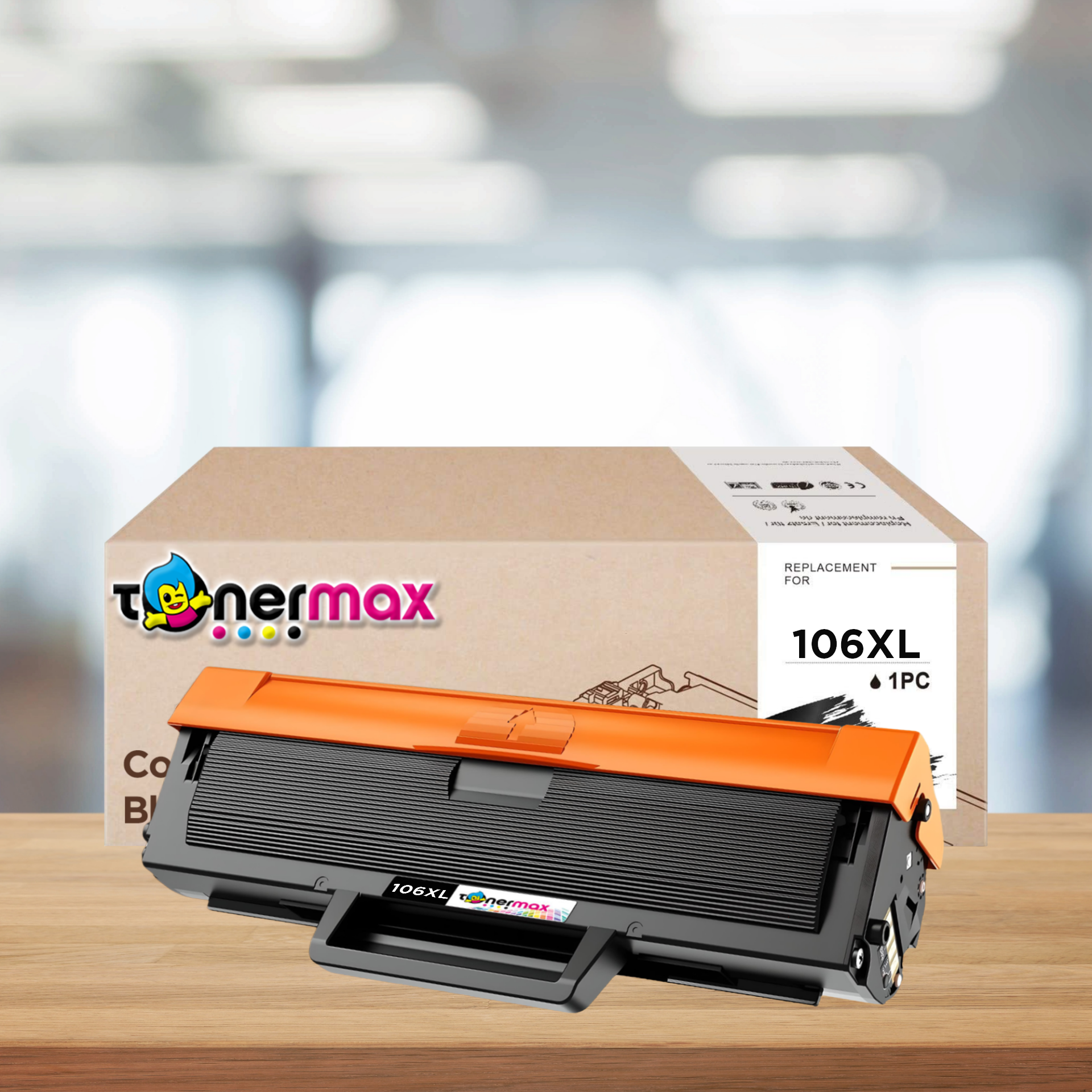 Hp 106XL W1106XL Muadil Toner - Çipli ( Yüksek Kapasite )/ 107A / 107W / MFP 135W / MFP 137fnw