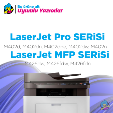 Hp 26X / CF226X / M400 / M402 / M426 Muadil Toneri - 4'lü Paket