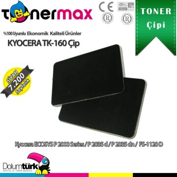 Kyocera Mita TK-160 / Ecosys P2000 / P2035 / FS1120 Çip