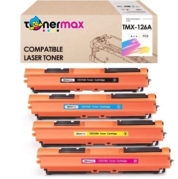 HP 126A / CP1025 / M175 M270 / M275 / CE310A Set Muadil Toneri - Ekonomik