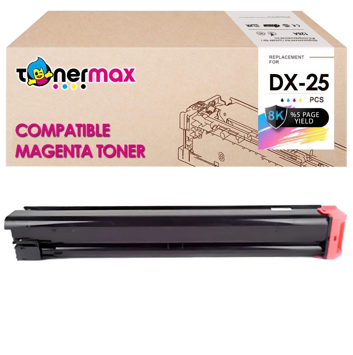 Sharp DX-25GTMA Kırmızı Muadil Fotokopi Toner