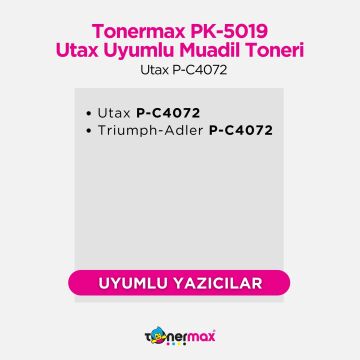 Utax PK-5019 Muadil Toner - Sarı / Utax P-C4072