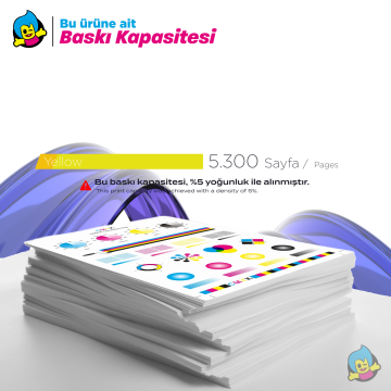 Canon T12 Sarı Muadil Toner C1333i / C1333iF / C1333P Çipsiz