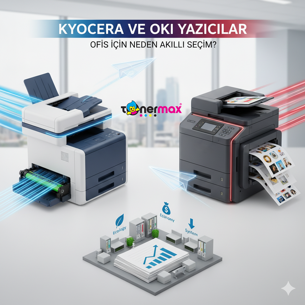 Kyocera & OKI Yazıcılar: İşletmenizin Akıllı Seçimi | TonerMax