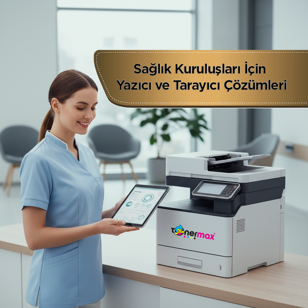 TonerMax: Sağlık Sektörüne KVKK Uyumlu Yazıcı & Tarayıcı Çözümleri
