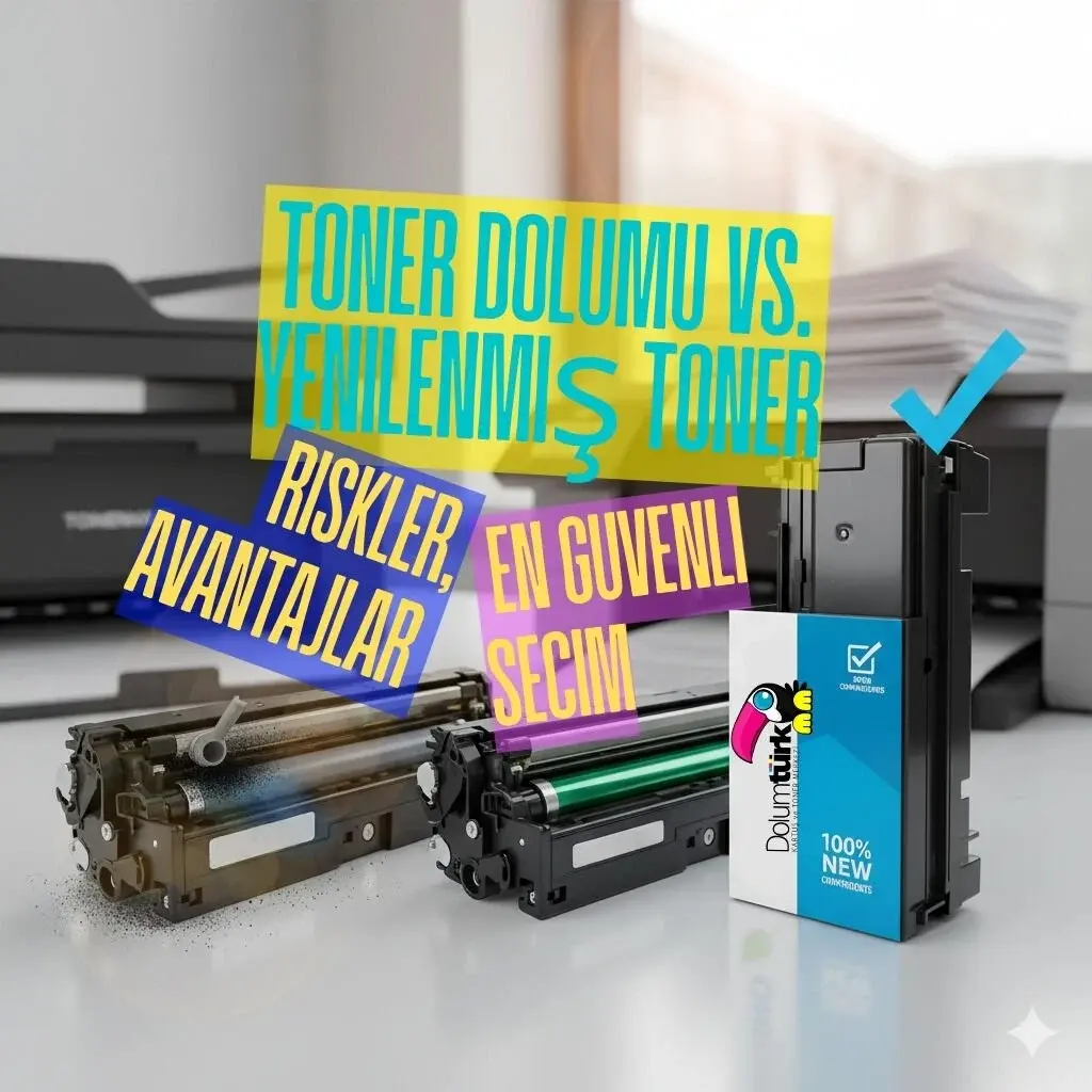 Toner Dolumu mu, Yenilenmiş Toner mi? Farklar ve Riskler