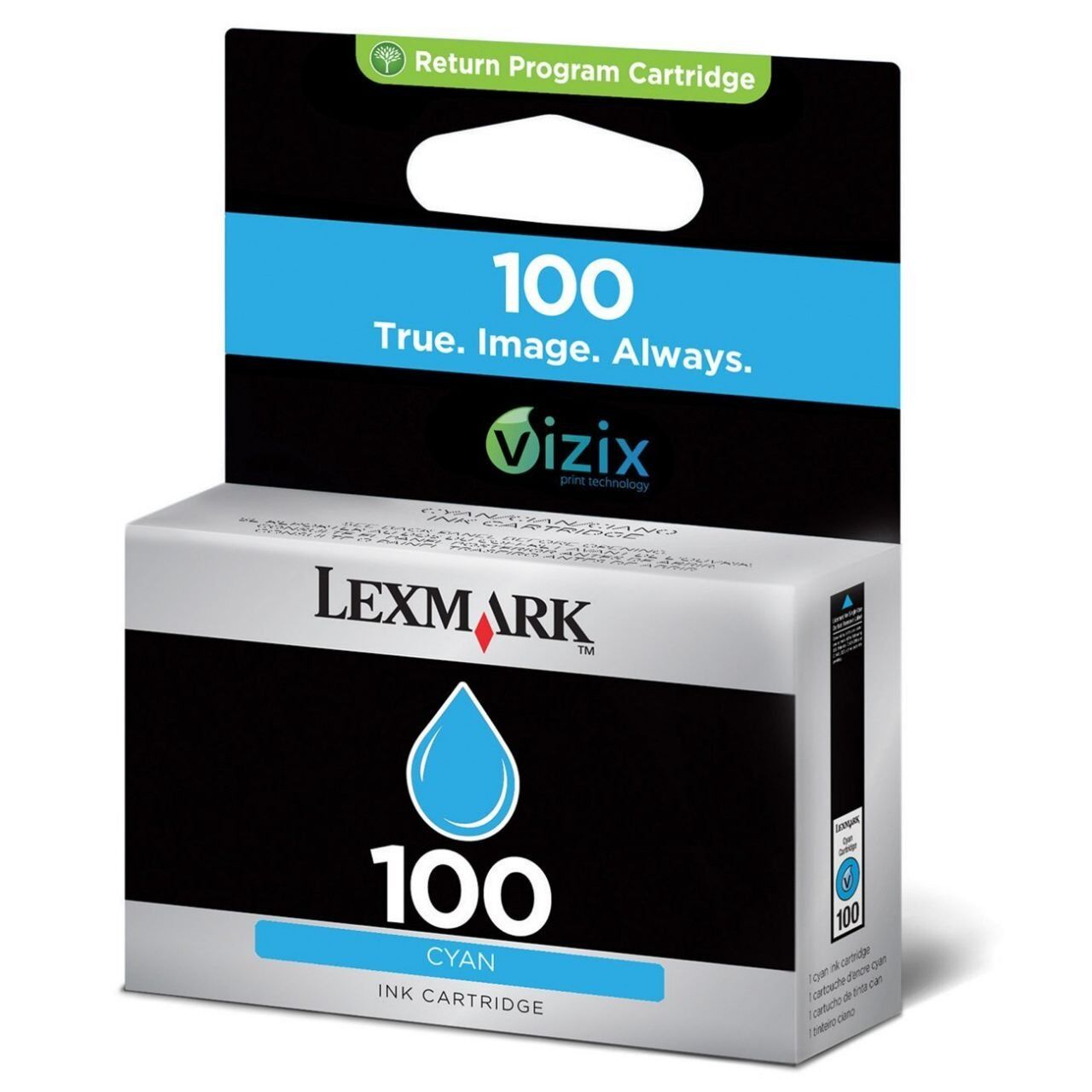 Lexmark 100 14N0900 Mavi Orjinal Kartuş