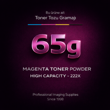 Hp 222X - W2223X Kırmızı Toner Tozu 65GR. - Yüksek Kapasiteli / LaserJet Pro 3201 |3204 | 3288 | 3303
