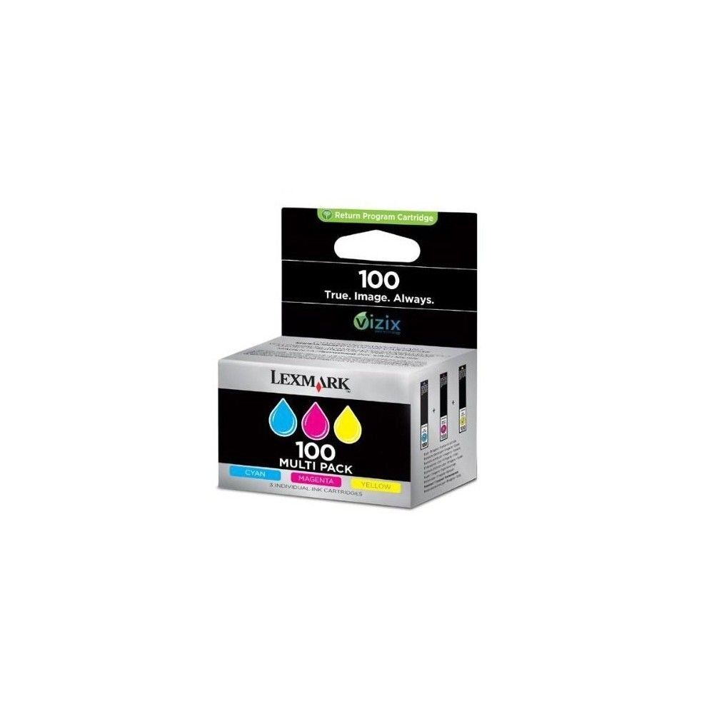 Lexmark 100 14N0849 CMY Renkli Orjinal Kartuş