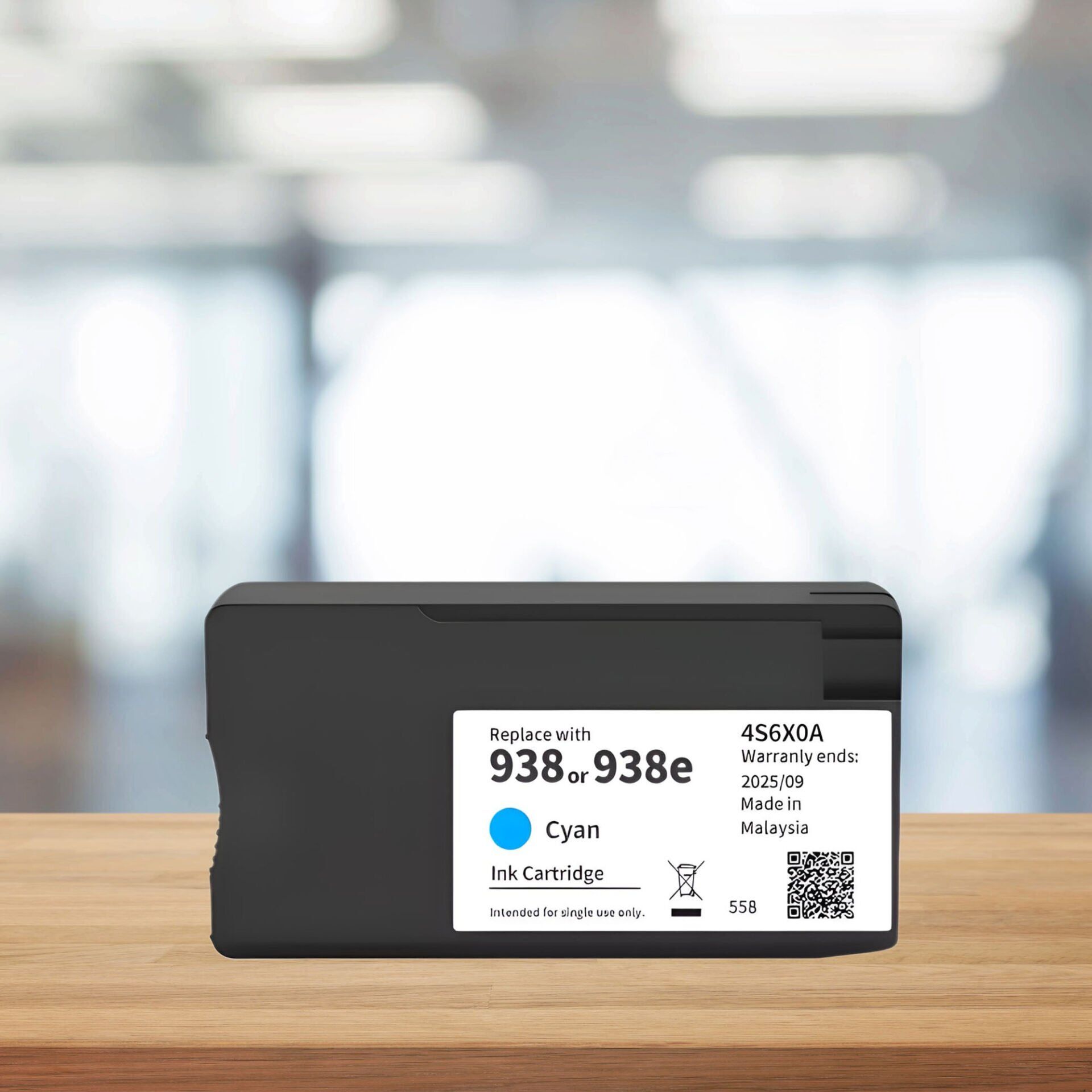 HP Uyumlu Tonermax 938 / 4S6X5PE Mavi Muadil Kartuş / HP OfficeJet Pro 9720 / 9730 / 9110b / 9120b / 9130b