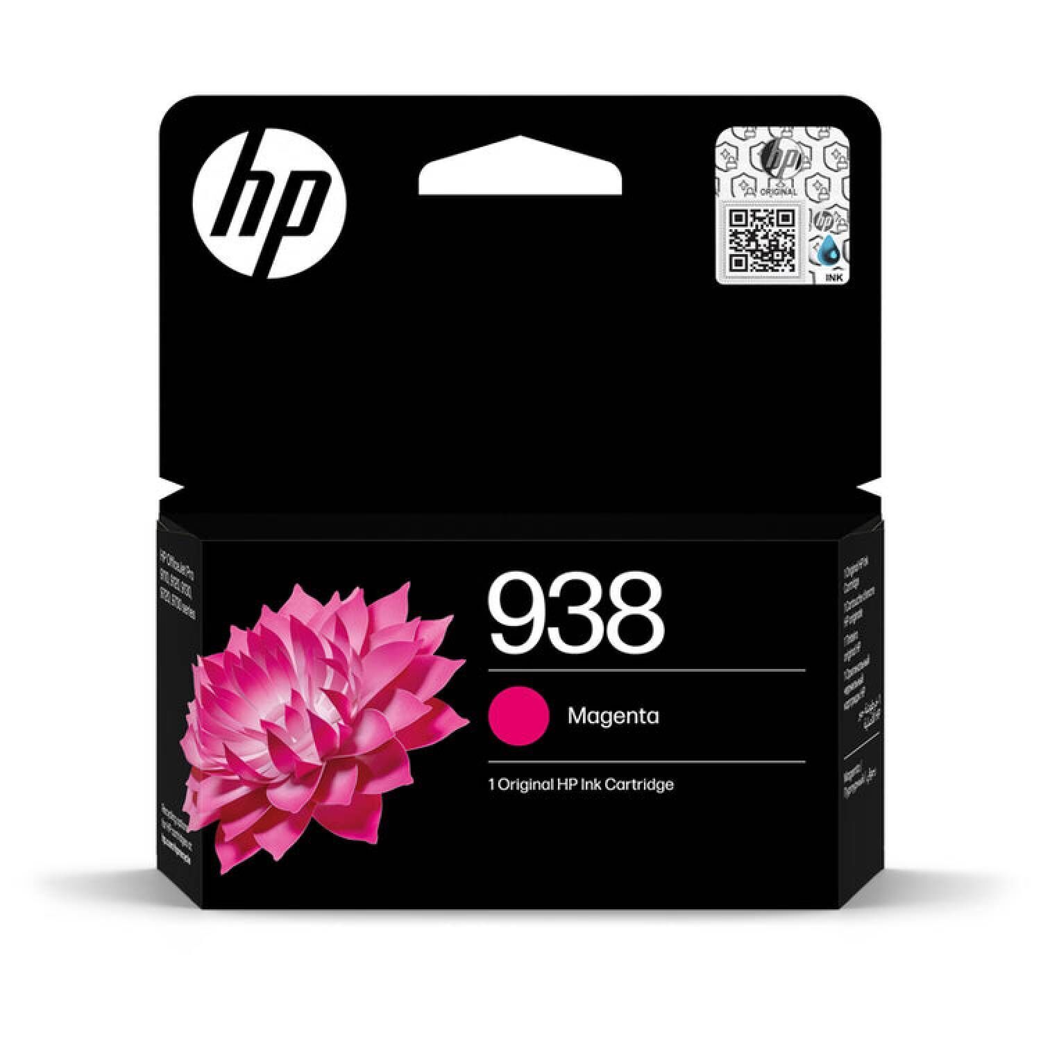 HP 938 / 4S6X6PE Kırmızı Orjinal Kartuş / HP OfficeJet Pro 9720 / 9730 / 9110b / 9120b / 9130b