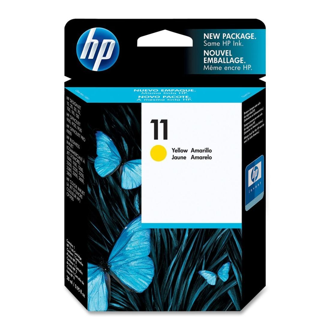HP 11 C4838A Sarı Orjinal Kartuşu