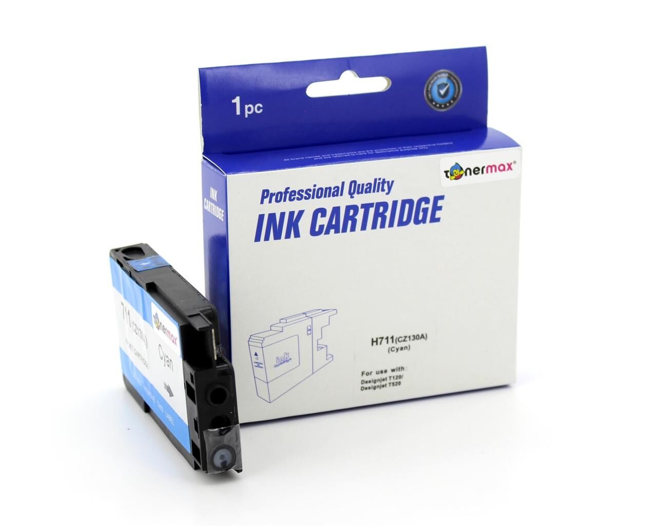 Hp 711XL  CZ130A / T520 / T120 Mavi Muadil Kartuş