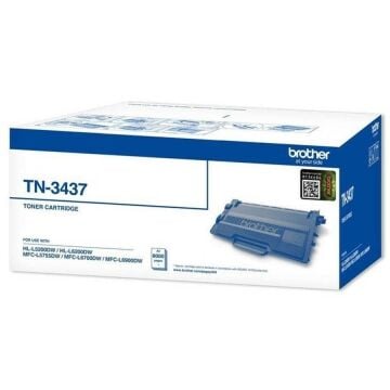 Brother TN-3437 Orjinal Toner 8K / HL-L5200 / L6200 / MFC-L5755 / L6700 / L6900