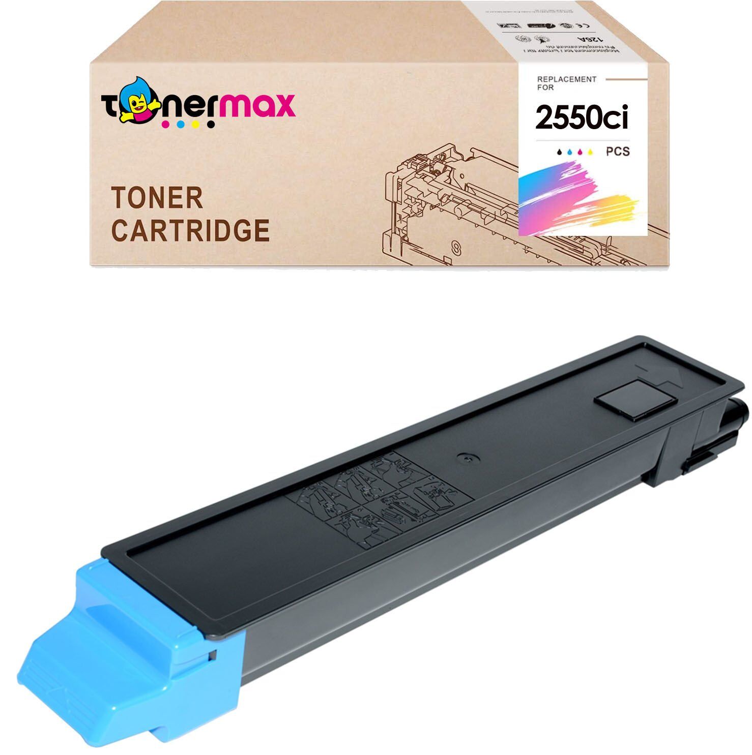 Utax 2550ci Muadil Toner Mavi- 662510011