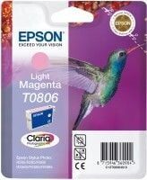 Epson T0806 Açık Kırmızı Orjinal Kartuş