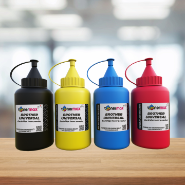 Brother Renkli Universal Toner Tozu Set CMYK 250 GR.