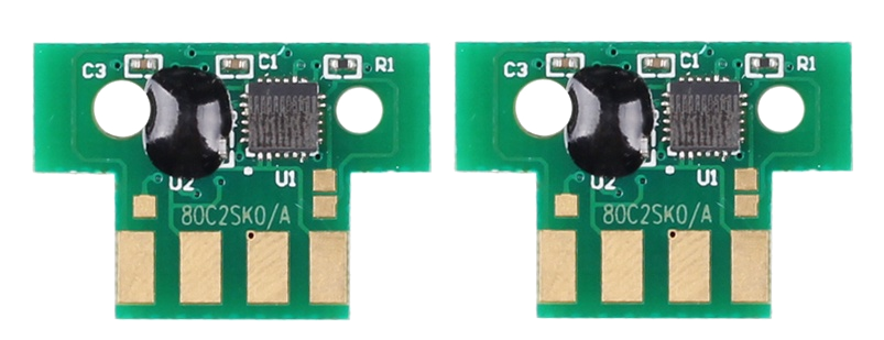 Lexmark CX310 / CX410 / CX510 Toner Çipi Set