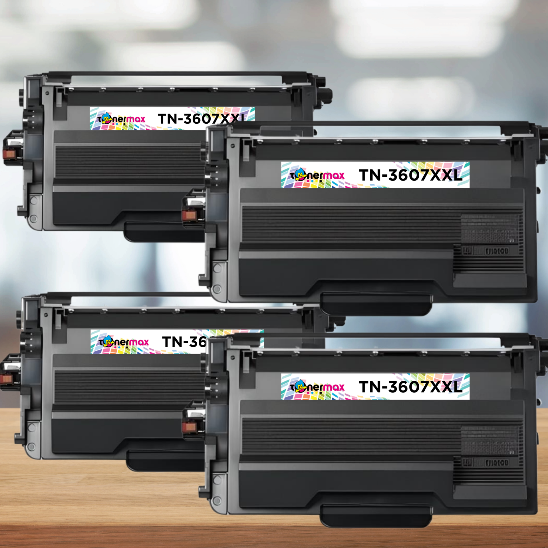 Brother TN3607XXL Muadil Toner 4'lü Paket / HL-L5210DN / HL-L5210DW / HL-L6210DW / HL-L6410DN
