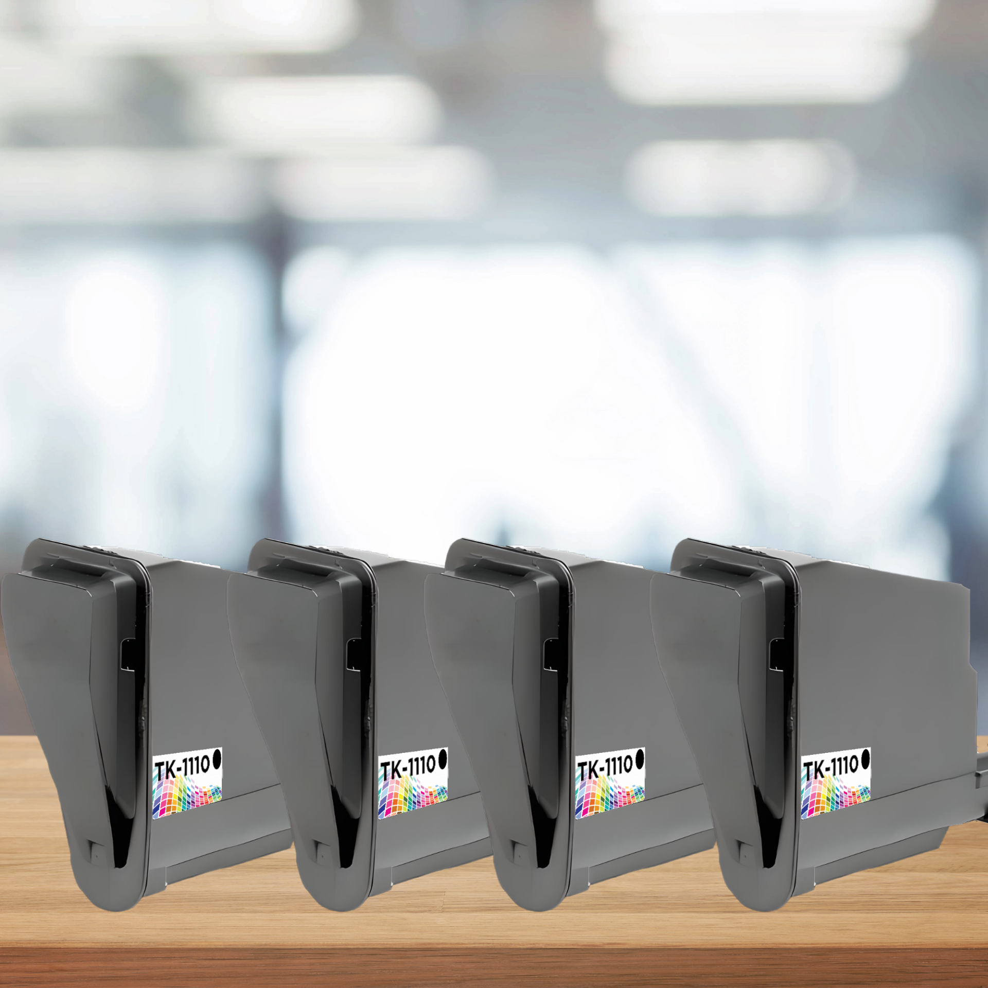 Kyocera TK-1110 4'lü Avantaj Paket Muadil Toneri/ FS1120 / FS1020 / FS1040