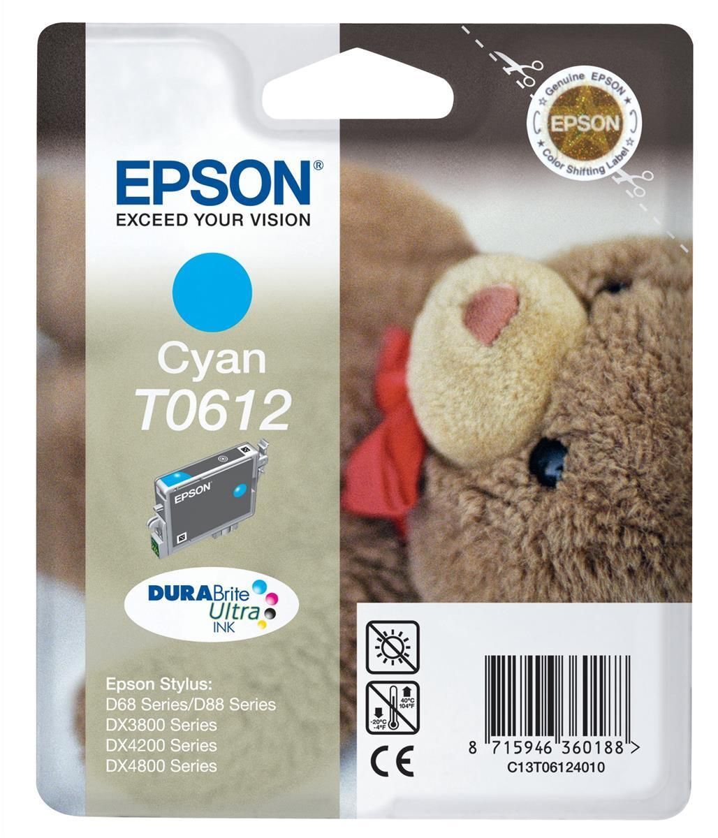 Epson T0612 / D68 / D88 / D3850 / D4200 / DX3800 / DX3850 / DX4200 / DX4250 / DX4800 / DX4850 Mavi Orjinal Kartuş