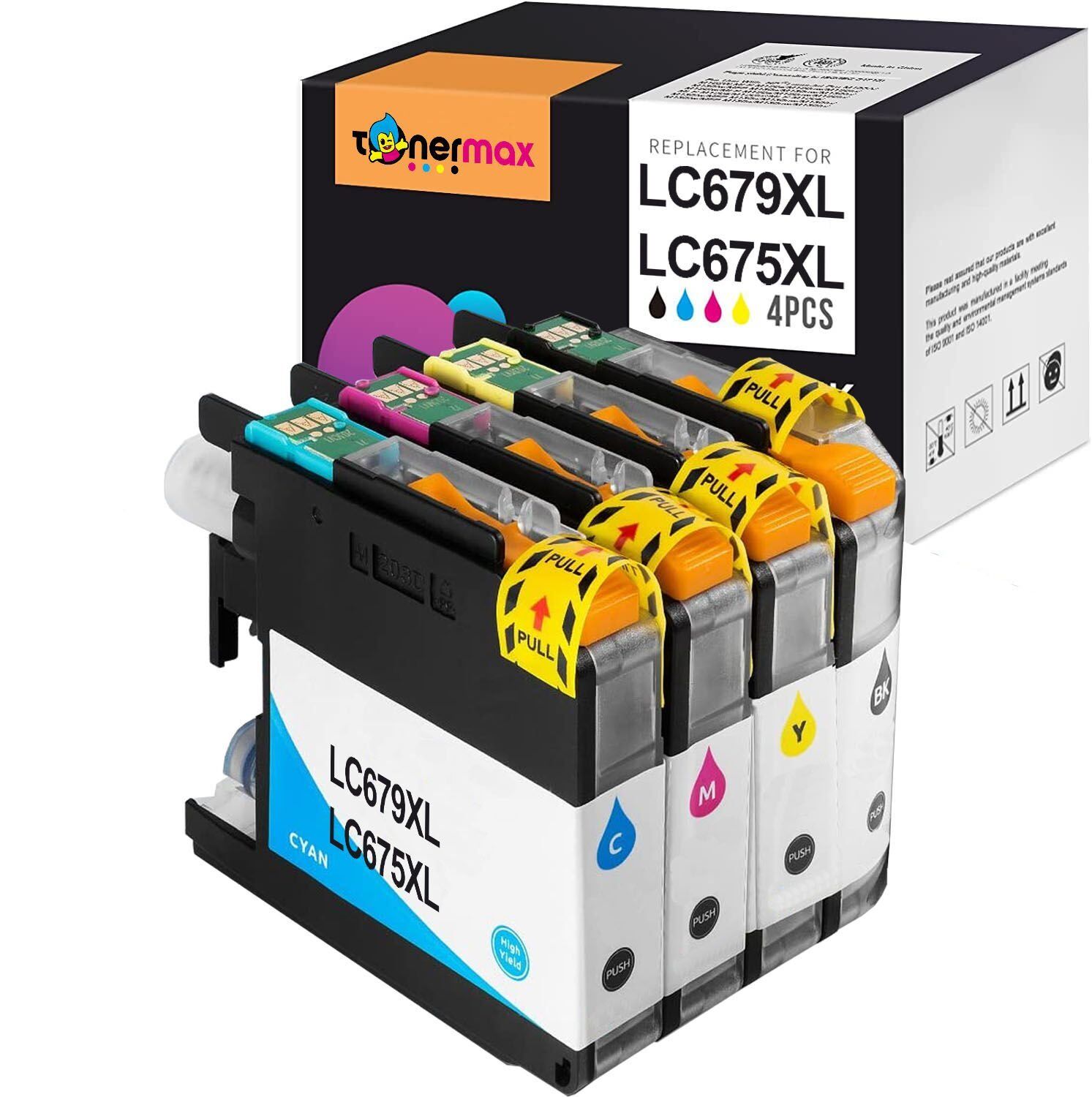 Brother LC679XL / LC675XL Muadil Kartuş Set  / MFC-J2320 / MFC-J2720