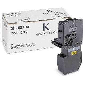 Kyocera TK-5220 Uyumlu Siyah (Black) Standart Kapasiteli Orijinal Toner