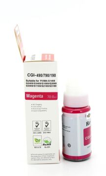 Canon GI-490 -590 Kırmızı Muadil Mürekkep/ Pixma G1400 / G2400 / G3400