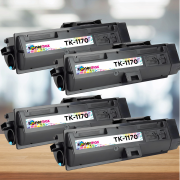 Kyocera Mita TK-1170 Muadil Toner 4'lü Paket / Ecosys M2040 / M2540 / M2640