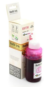 Epson T6736 Açık Kırmızı Muadil Mürekkep Tüpü 70ml/ L800 / L805 / L810 / L850 / L1300 / L1800