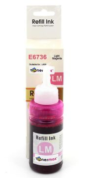 Epson T6736 Açık Kırmızı Muadil Mürekkep Tüpü 70ml/ L800 / L805 / L810 / L850 / L1300 / L1800