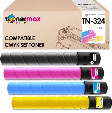 Develop TN-324 Set Muadil Toner Seti/ Siyah - Mavi - Sarı - Kırmızı
