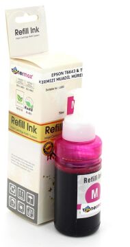 Epson T6733 Kırmızı Muadil Mürekkep Tüpü 70ml/ L800 / L805 / L810 / L850 / L1300 / L1800