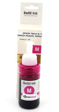 Epson T6733 Kırmızı Muadil Mürekkep Tüpü 70ml/ L800 / L805 / L810 / L850 / L1300 / L1800