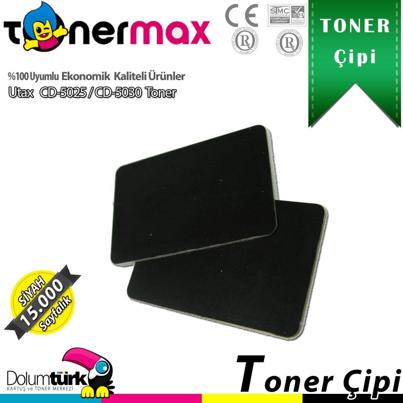 Utax CD5025 / CD5030 / 256i / 306i Çip