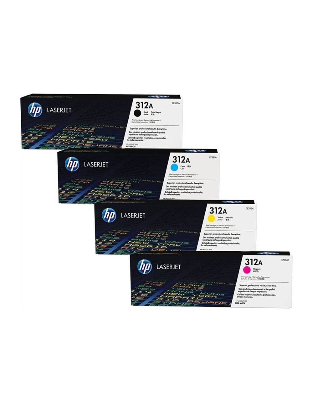 HP 312A / CF381A/ M476  Orjinal Takım