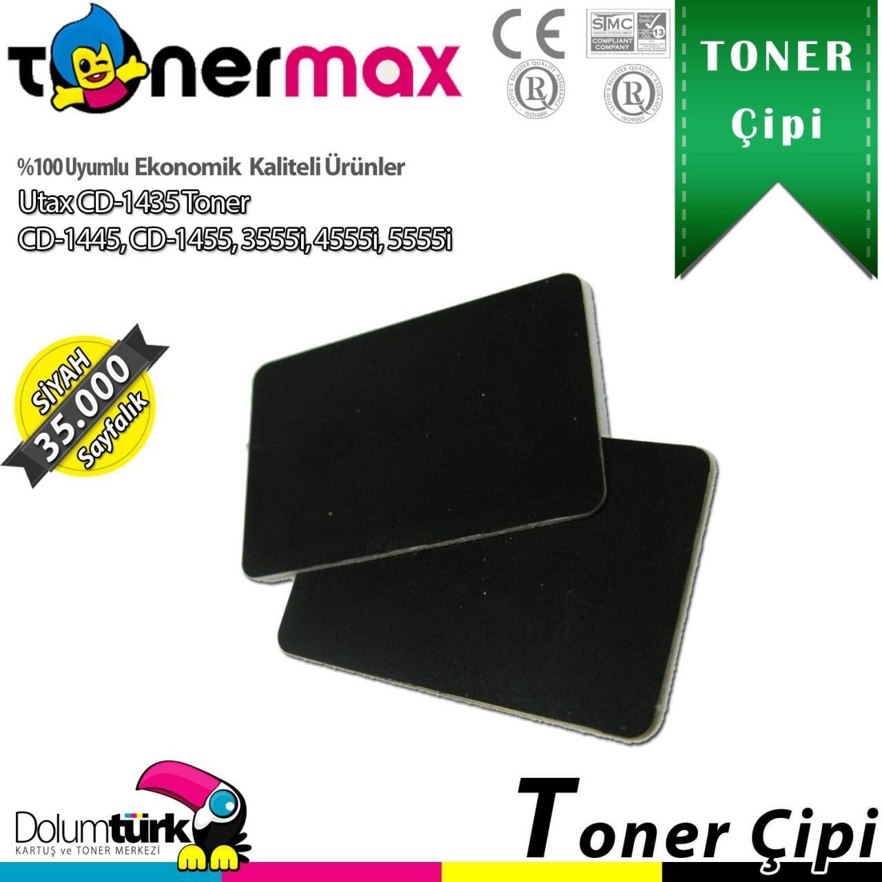 Utax CD1435 / CD1445 / CD1455 Çip
