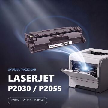 Hp CE505A / P2035 / P2055 Muadil Toneri 10'lu Paket