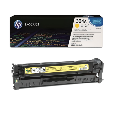 HP 304A / CC532A / CM2320 / CP2025 Sarı Orjinal Toner