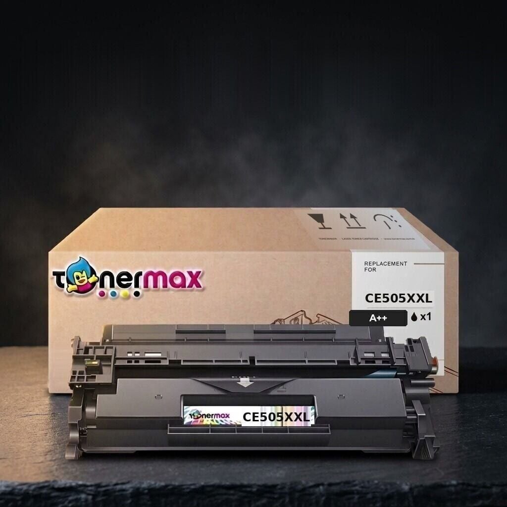TonerMAX® CE505XXL Muadil Toner — Amerikan Tozu — Premium Baskı