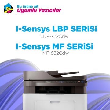 Canon İ-Sensys MF-832Cdw Muadil Toner Seti Çipli - Yüksek Kapasiteli / CRG-064H