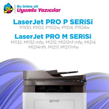 Hp CE285X Muadil Toner 2'li Paket/ P1102 / M1122 / M1212NF / M1132