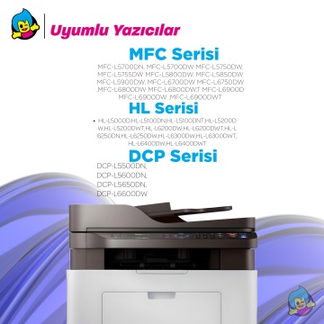 Brother TN-3467 Muadil Toner 2'li Paket / HL-L5200 / L6200 / L5100dn / MFC-L5755 / L6700 / L6900