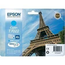 Epson T7022XL /WP4000 /WP4014 /WP4015 /WP4020 /WP4025 /WP4095 /WP4500 /WP4515 /WP4525 /4530 /WP4534 /WP4535 / WP4540 /WP4545 /WP4595 Mavi Orjinal Kartuş