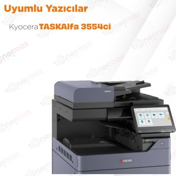 Kyocera TK-8375 Muadil Toneri Kırmızı / Kyocera Taskalfa 3554ci